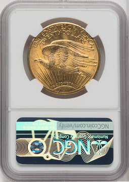 1927 $20 Saint-Gaudens Double Eagle NGC MS66