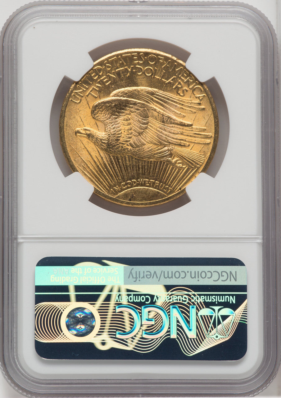 1927 $20 Saint-Gaudens Double Eagle NGC MS66