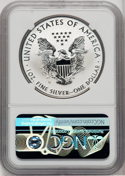 2019-S S$1 Silver Eagle Enhanced Rev First Strike NGC PF70