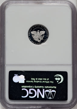 2005-W $10 Tenth-Ounce Platinum Brown Label NGC PF70
