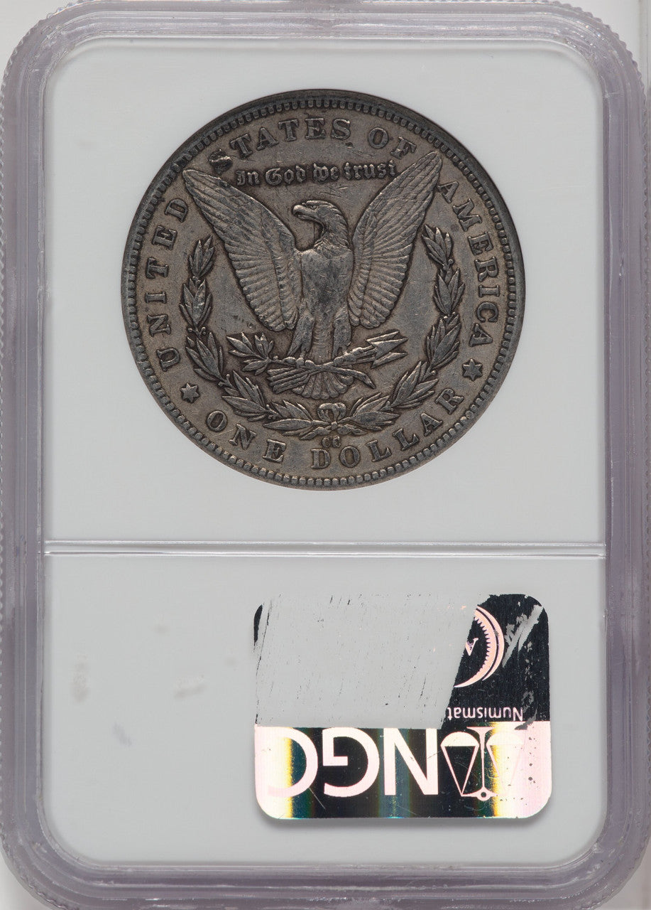 1879-CC $1 VAM 3 Capped Die Morgan Dollar NGC AU50