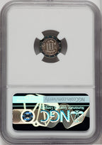 1867 3CS Proof Three Cent Silver NGC PR67