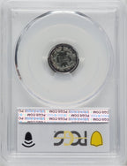 1867 H10C Seated Half Dime PCGS MS65