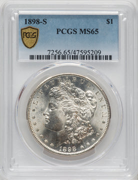1898-S $1 Morgan Dollar PCGS MS65