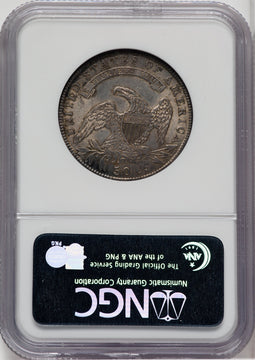 1836 50C O-118 Bust Half Dollar NGC AU58