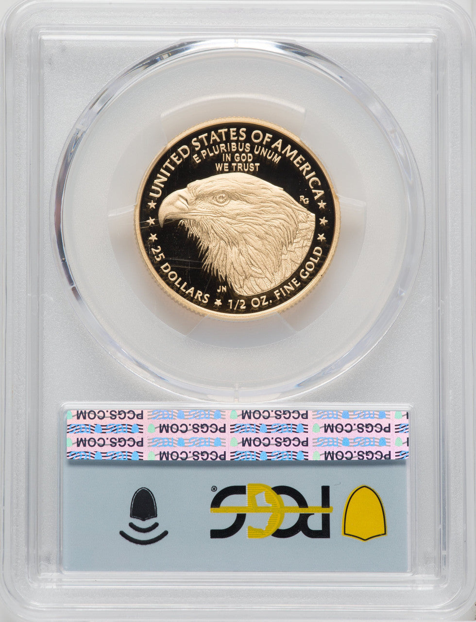 2023-W G$25 Half Ounce Gold Eagle First Day of Issue PCGS PR70