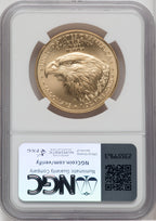 2023 $50 One-Ounce Gold Eagle First Strike NGC MS70