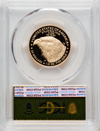2023-W G$25 Half Ounce Gold Eagle First Day of Issue Gold Foil PCGS PR70