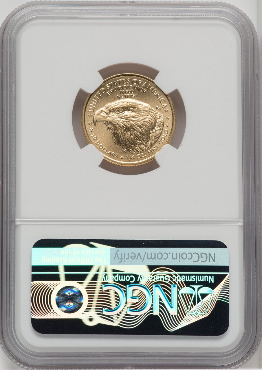 2023 $10 Quarter-Ounce Gold Eagle First Strike NGC MS70