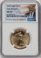 2023 $25 Half-Ounce Gold Eagle First Strike NGC MS70
