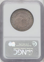 1827 50C Square Base 2 O-120a Bust Half Dollar NGC MS65