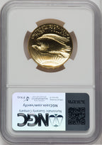 2009 $20 One-Ounce Gold Ultra High Relief PL Kenneth Bressett NGC MS70