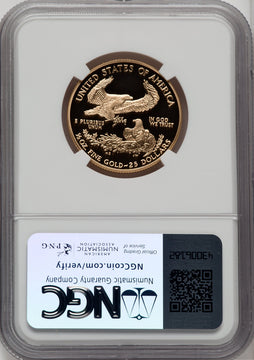 2002-W $25 Half-Ounce Gold Eagle NGC PF70