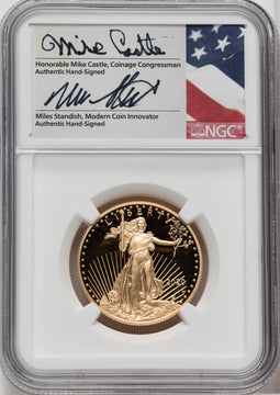 2020-W $25 Half-Ounce Gold Eagle First Strike NGC PF70