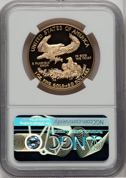 2018-W $50 One Ounce Gold Eagle First Strike NGC PF70