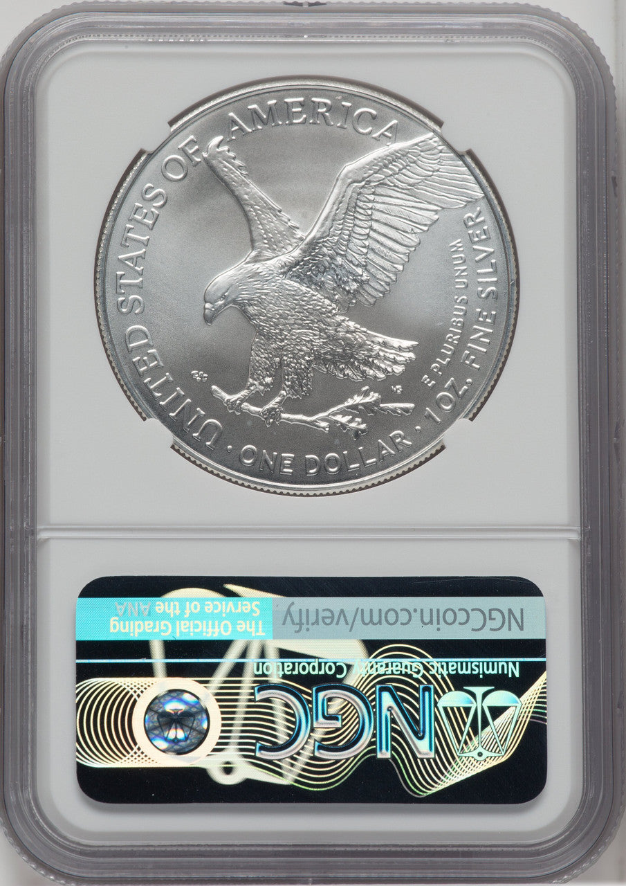 2023 $1 Silver Eagle First Strike NGC MS70