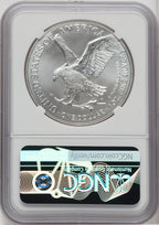 2023-(W) $1 Silver Eagle Struck at West Point NGC MS70
