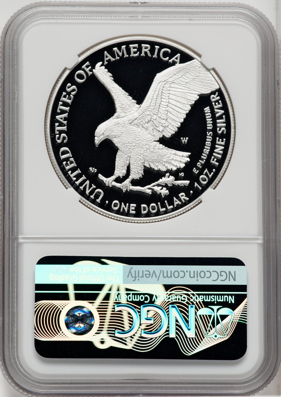 2023-W $1 Silver Eagle First Strike NGC PF70