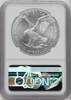 2023 $1 Silver Eagle First Day of Issue NGC MS70