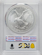 2023-(W) $1 Silver Eagle Struck at West Point First Strike PCGS MS70
