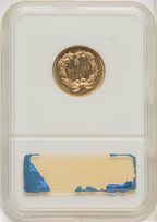 1880 $3 Three Dollar Gold Pieces NGC MS62