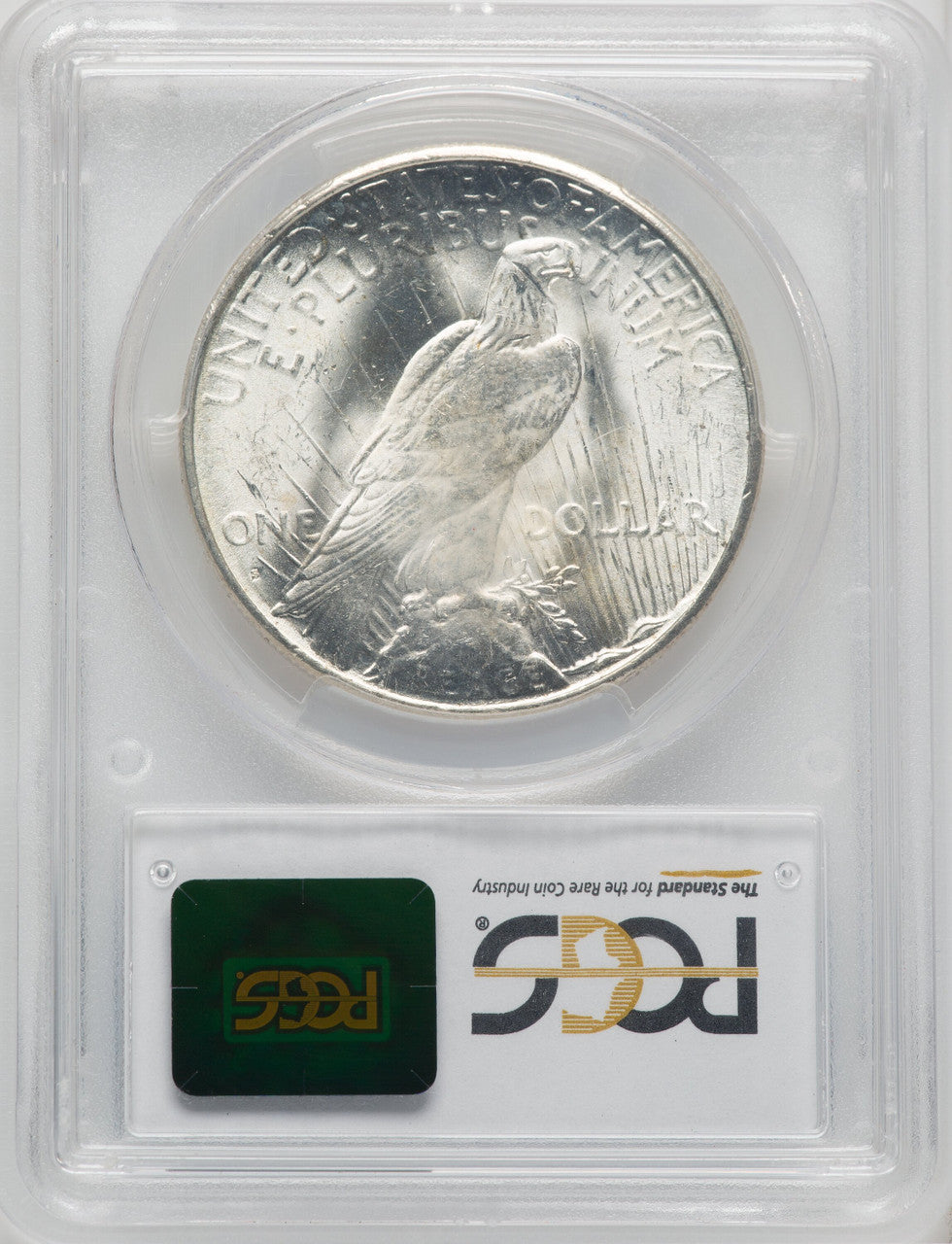 1925-S $1 Peace Dollar PCGS MS63