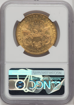 1892-CC $20 Liberty Double Eagle NGC MS61