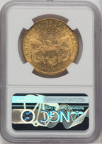 1892-CC $20 Liberty Double Eagle NGC MS61
