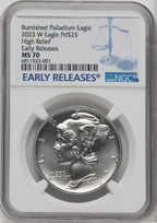 2023-W $25 Palladium First Strike NGC MS70
