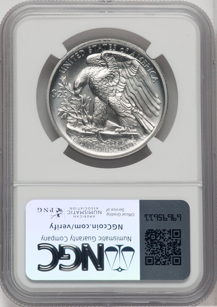2023-W $25 Palladium First Strike NGC MS70