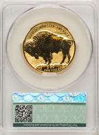 2013-W $50 One-Ounce Gold Buffalo Reverse Proof First Strike CACG PR70