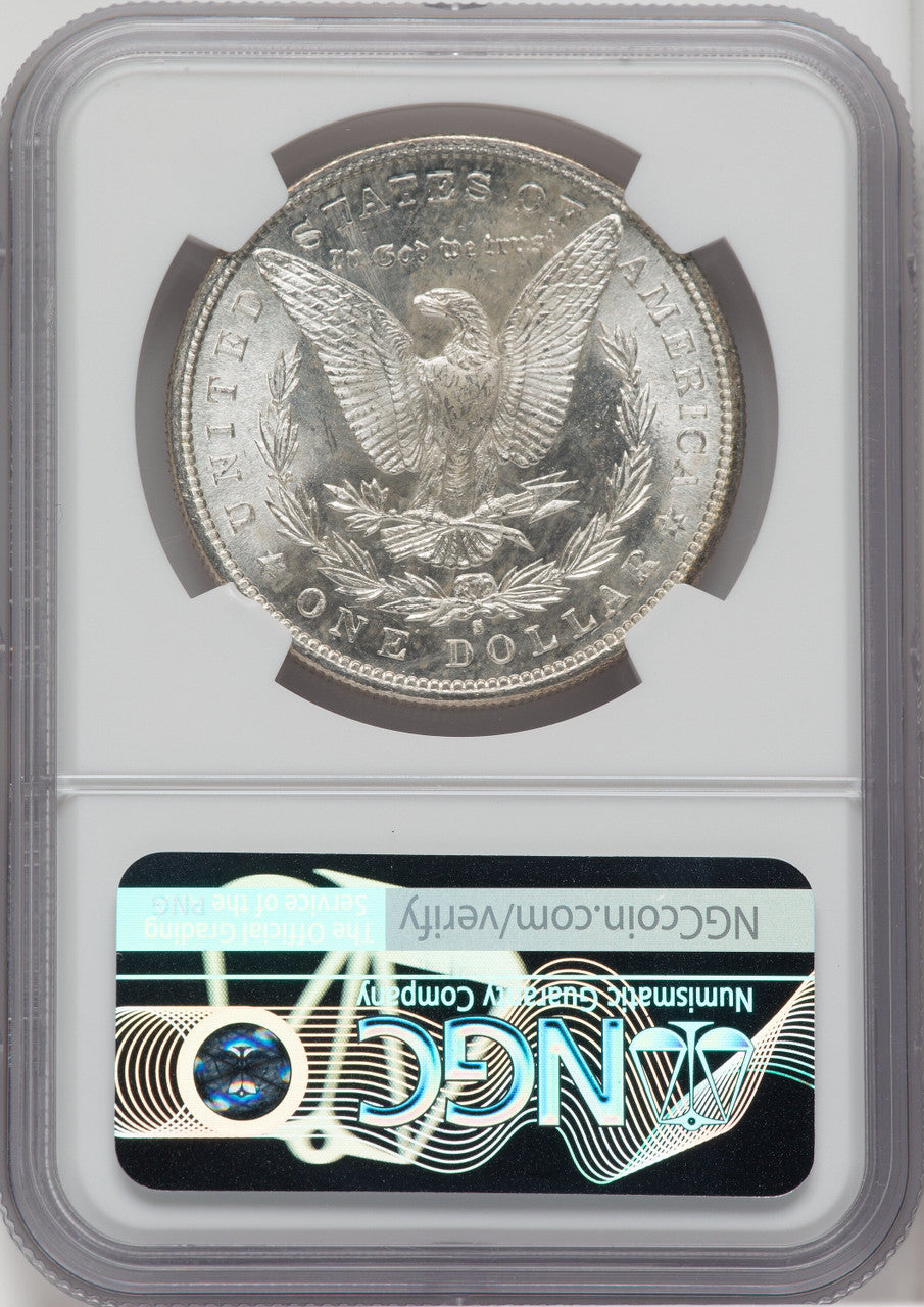 1882-S $1 Green Label Morgan Dollar NGC MS67 (759833003)