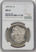 1879-CC $1 Morgan Dollar NGC MS61