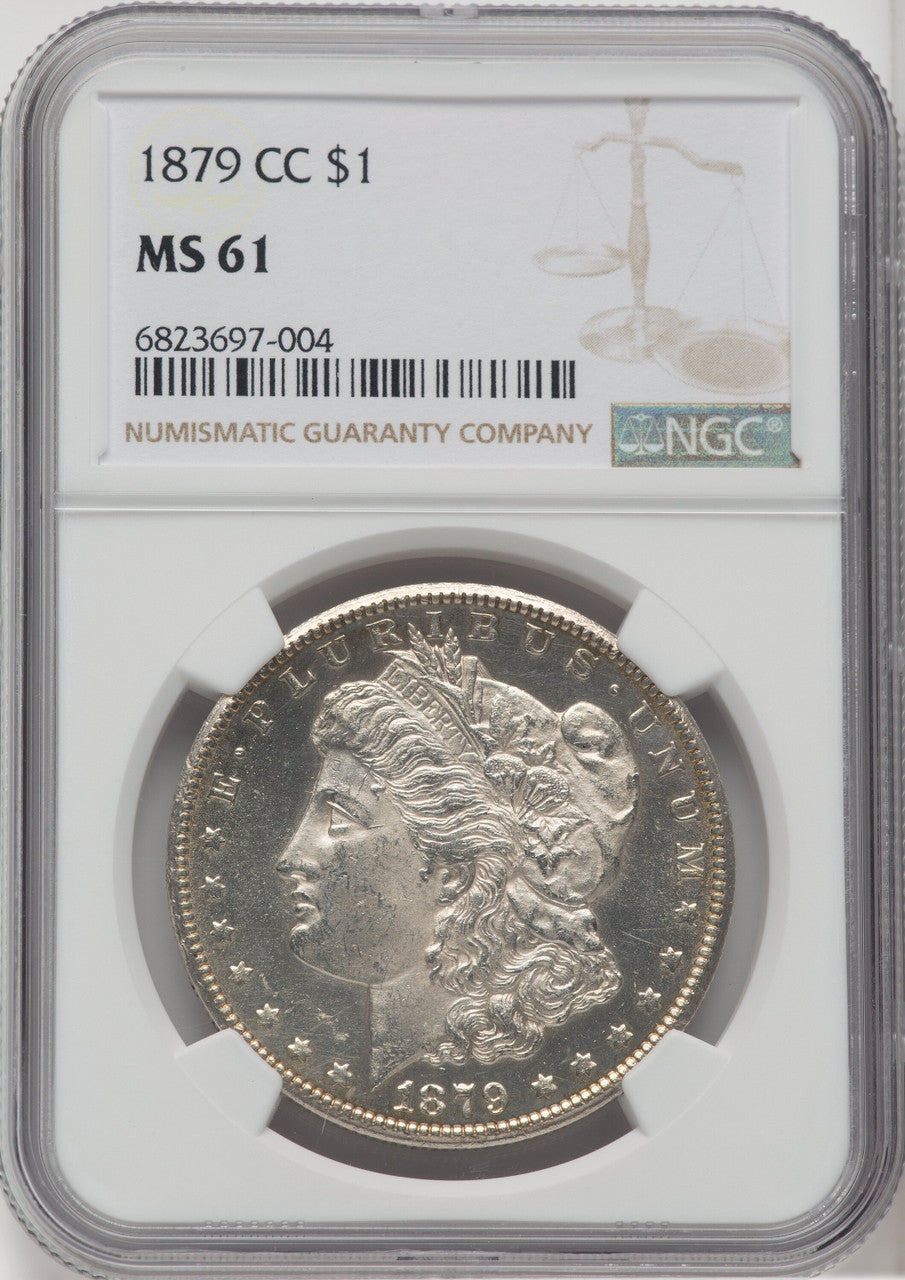 1879-CC $1 Morgan Dollar NGC MS61
