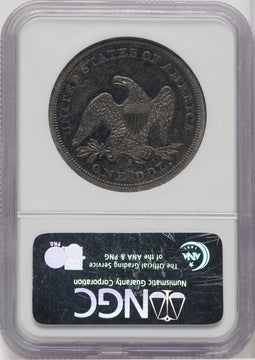 1859-S S$1 Seated Dollar NGC AU55