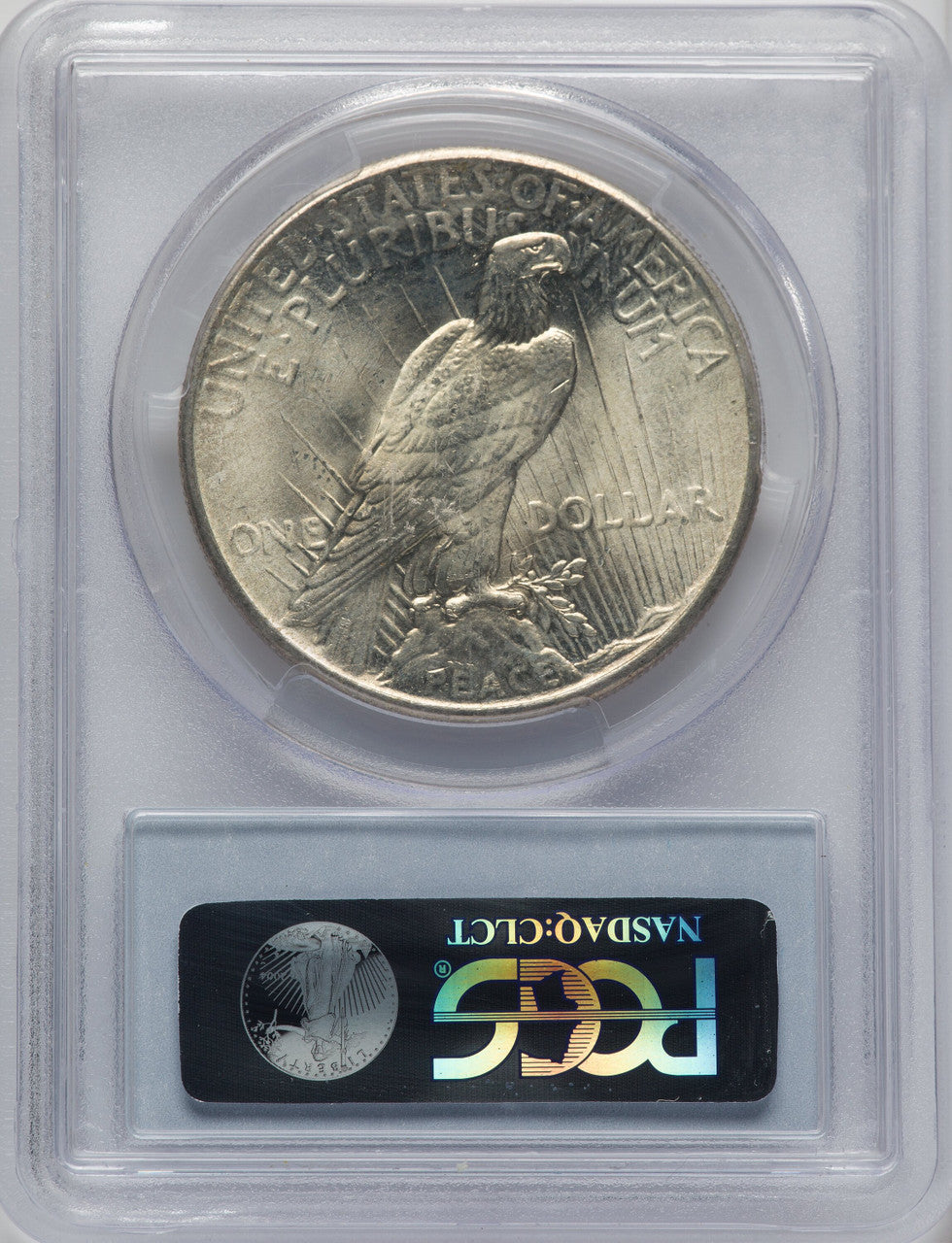 1925 $1 Peace Dollar PCGS MS66