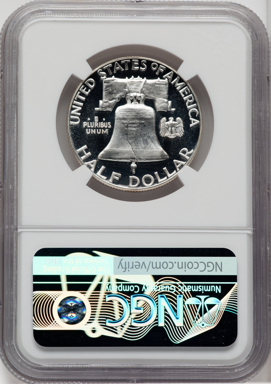 1956 50C Type 2 CA Proof Franklin Half Dollar NGC PR69