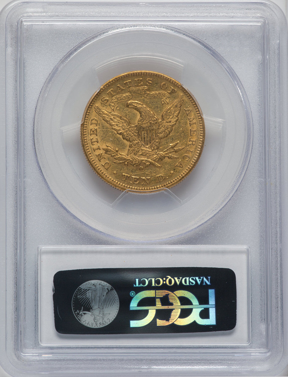 1880-O $10 CAC Liberty Eagle PCGS AU55