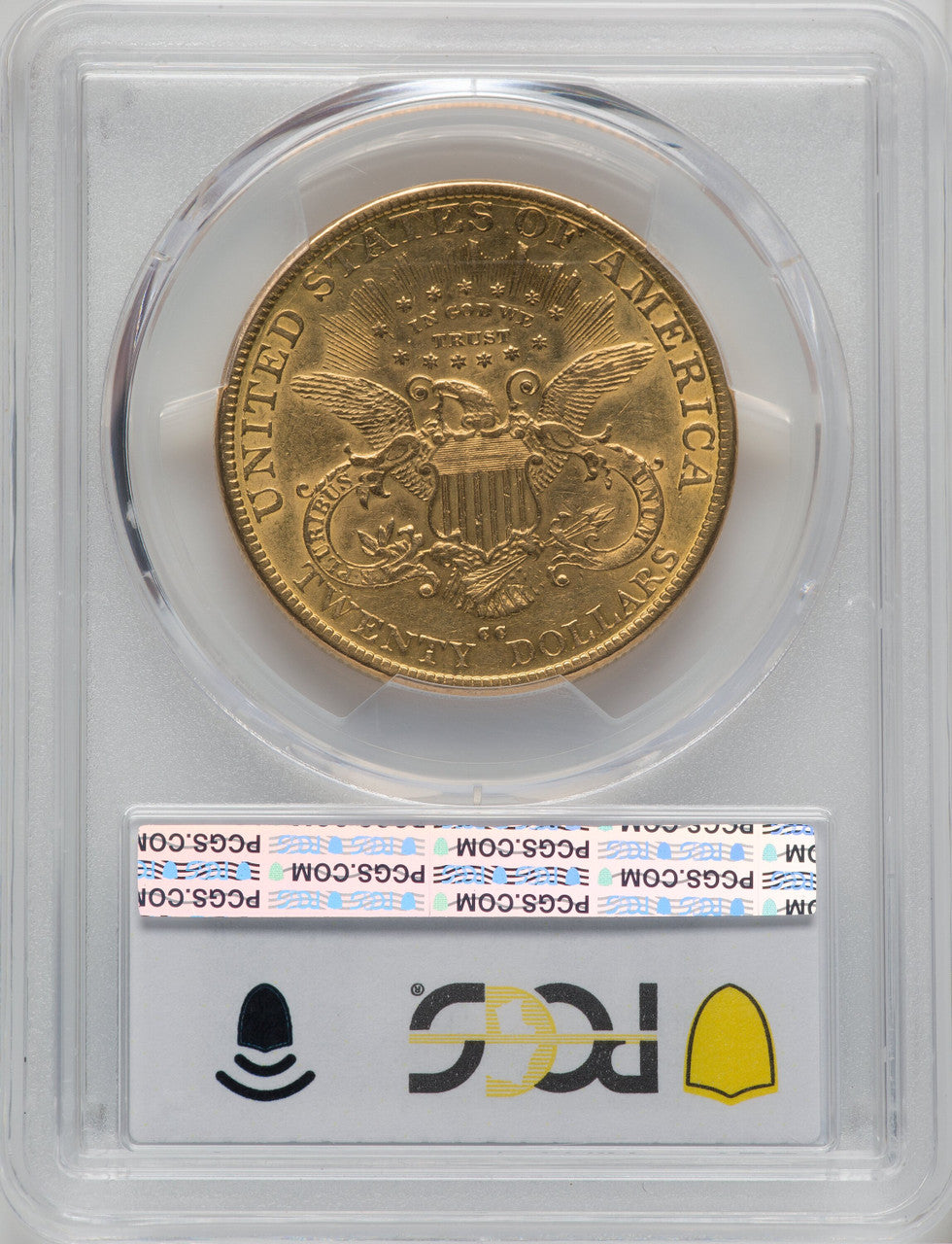 1890-CC $20 Liberty Double Eagle PCGS XF45