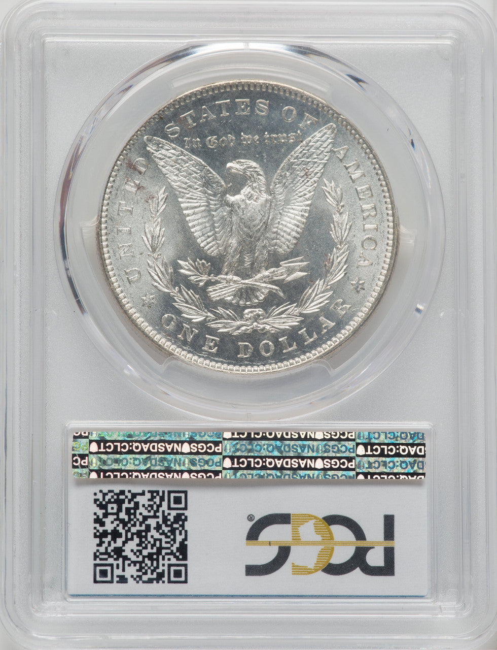 1878 7/8TF $1 WEAK Morgan Dollar PCGS MS65