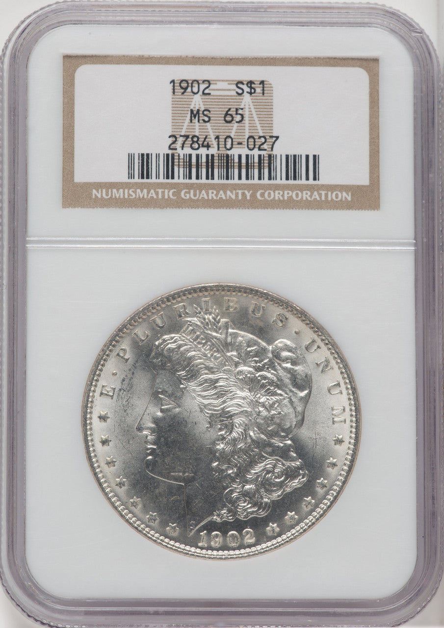 1902 $1 Morgan Dollar NGC MS65