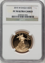 2015-W $25 Gold Eagle NGC PF70