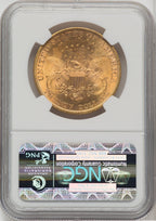 1899 $20 CAC Liberty Double Eagle NGC MS64+