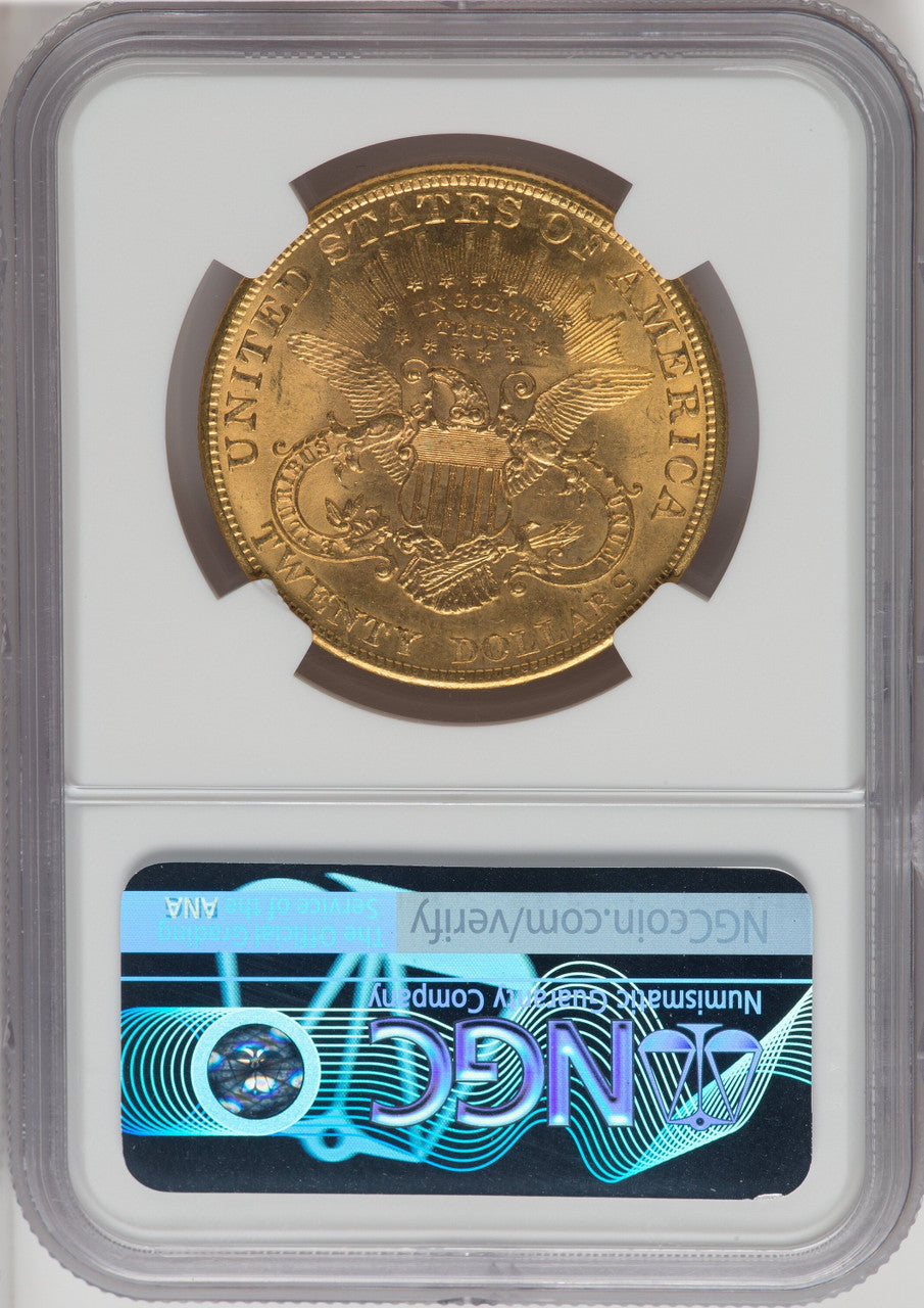 1904 $20 Liberty Liberty Double Eagle NGC MS65+