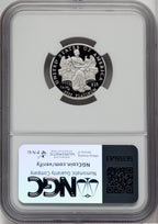 2006-W $25 Quarter-Ounce Platinum Eagle Statue of Liberty Mike Castle Signature NGC PF70