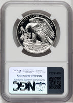 2021-W $25 Palladium Brown Label NGC PF70