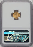 1852 G$1 Gold Dollar NGC MS64