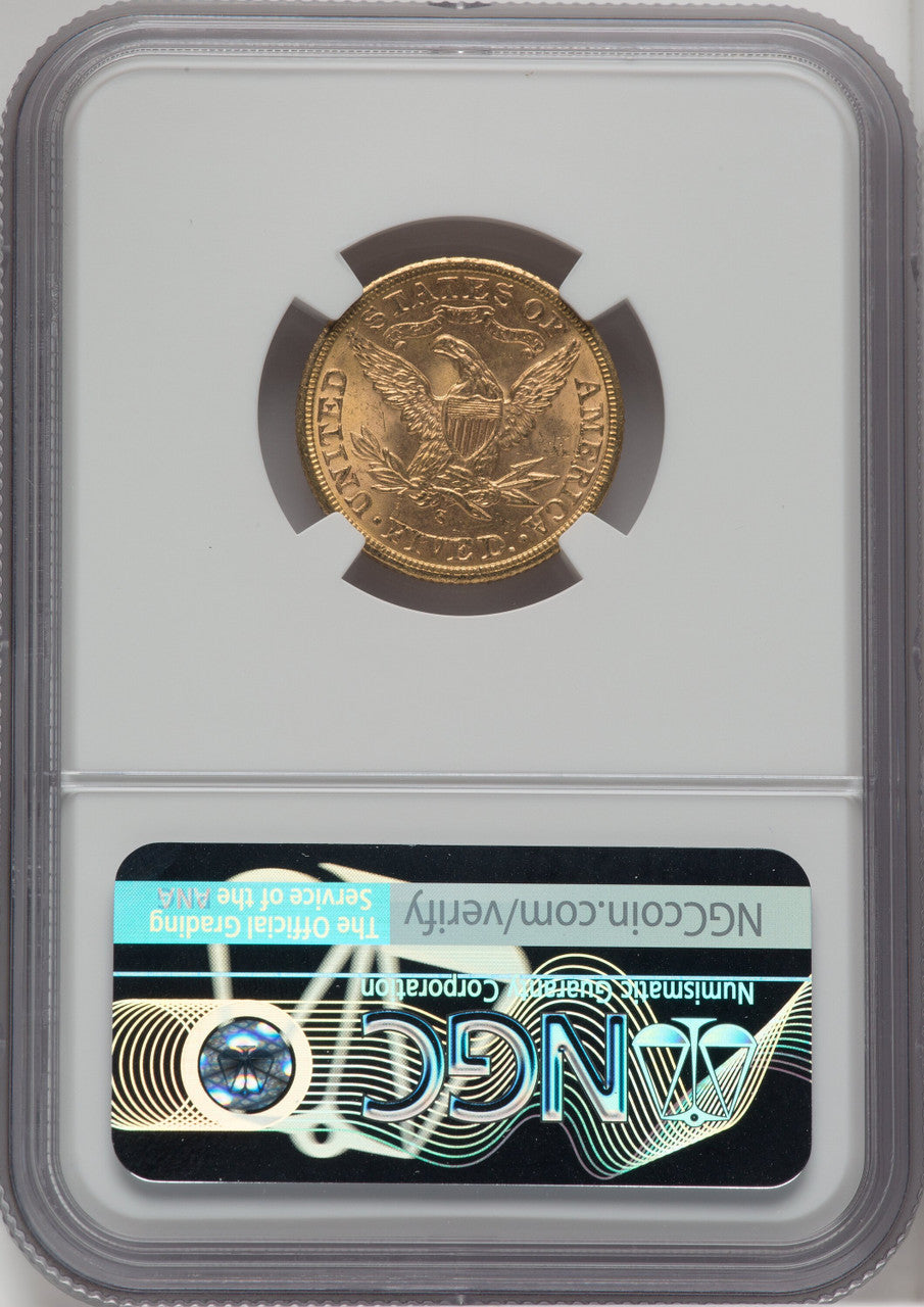 1901-S $5 Liberty Half Eagle NGC MS65 (764563056)