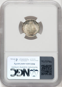 1925 10C FB Mercury Dime NGC MS67