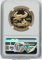 1987-W $50 One-Ounce Gold Eagle NGC PF70 (766573004)
